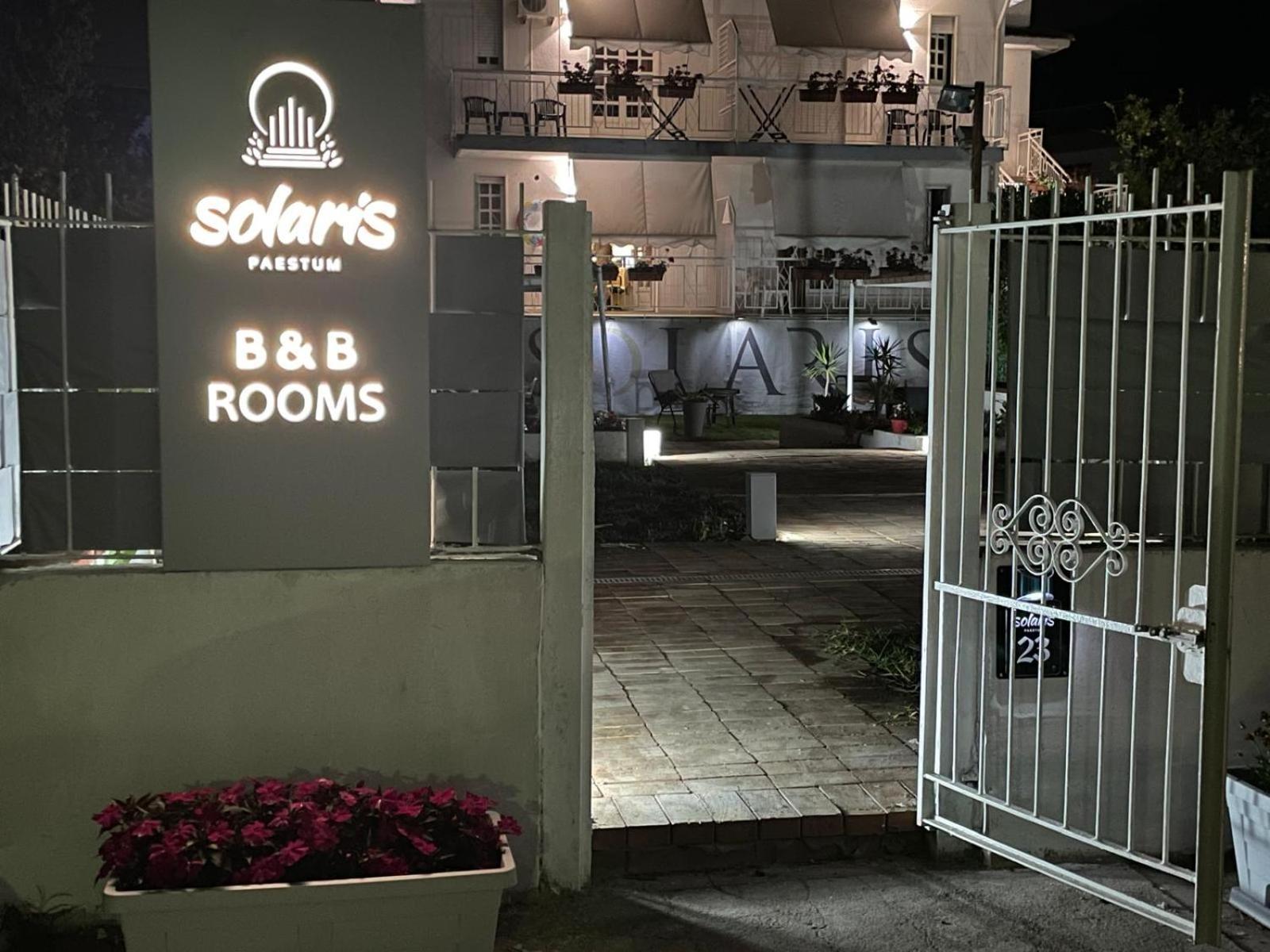Bed and Breakfast Solaris Paestum Exterior foto